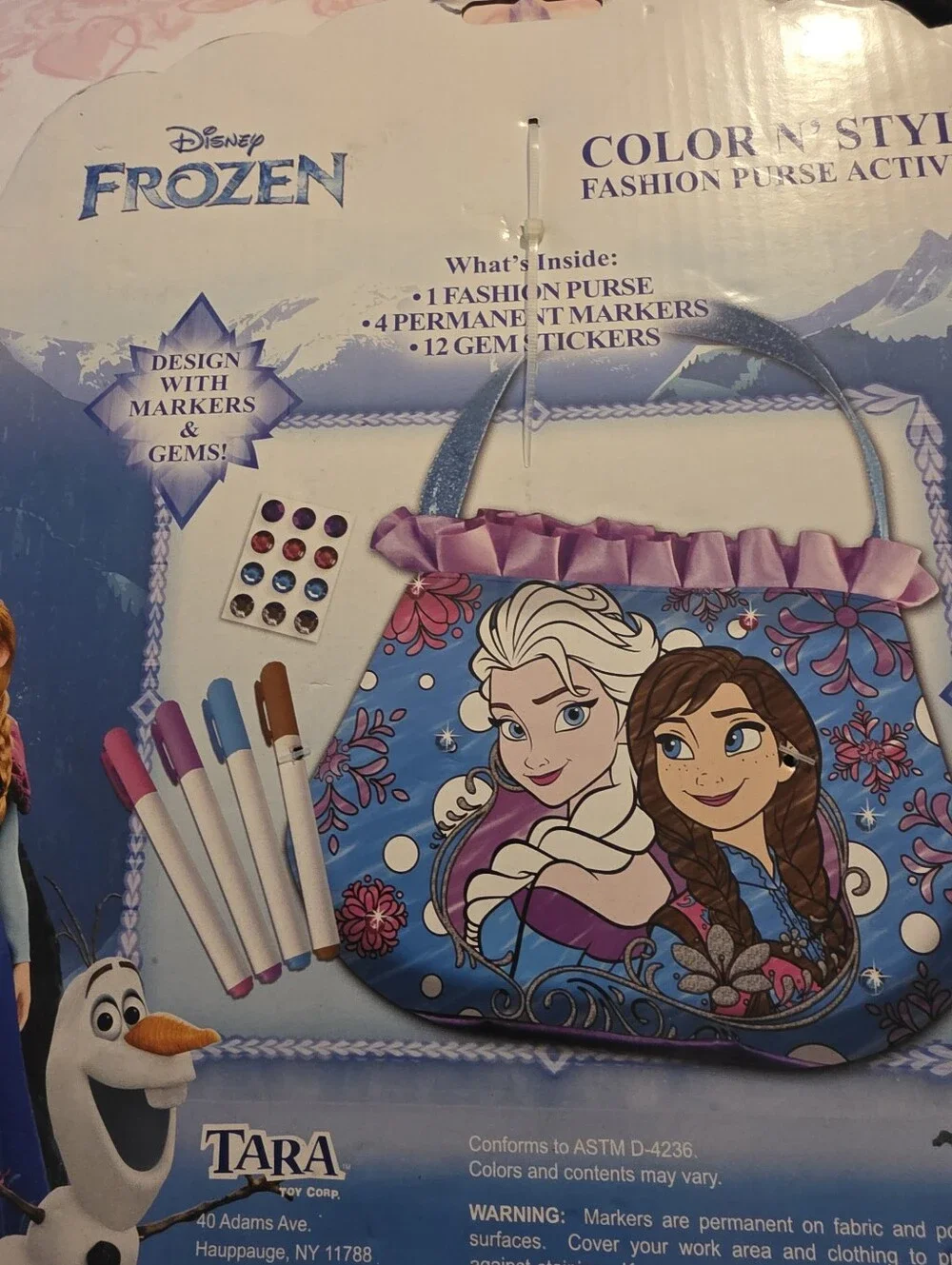 New Disney Color & Style Frozen Purse